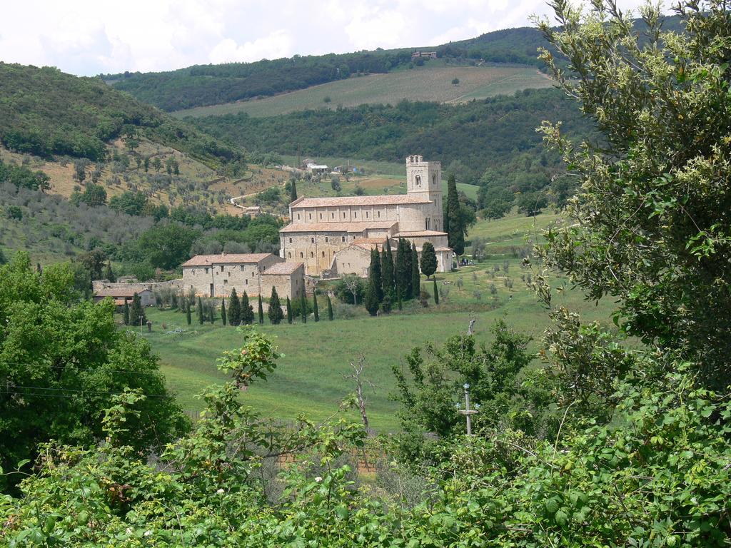 Le Rogheta Villa Campiglia dʼOrcia Exterior foto